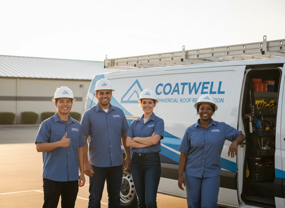 Commercial roof coating company in Ashburn, MO